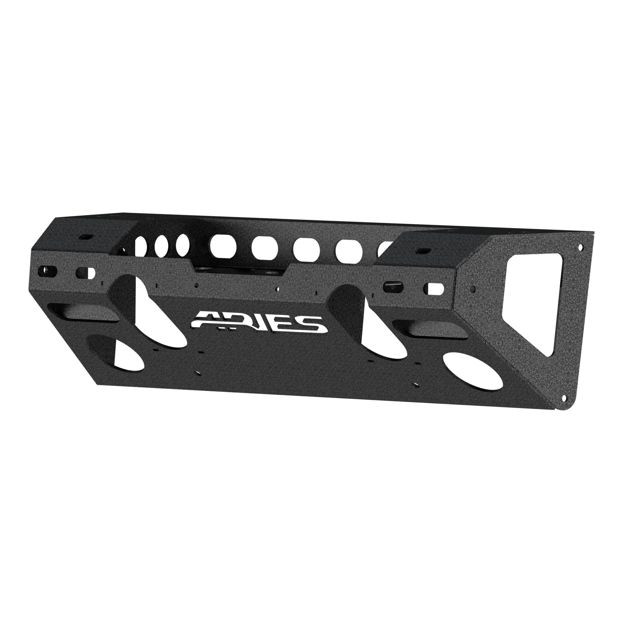 ARIES 2081000 TrailChaser Jeep Wrangler JK Steel Front Bumper Center Section