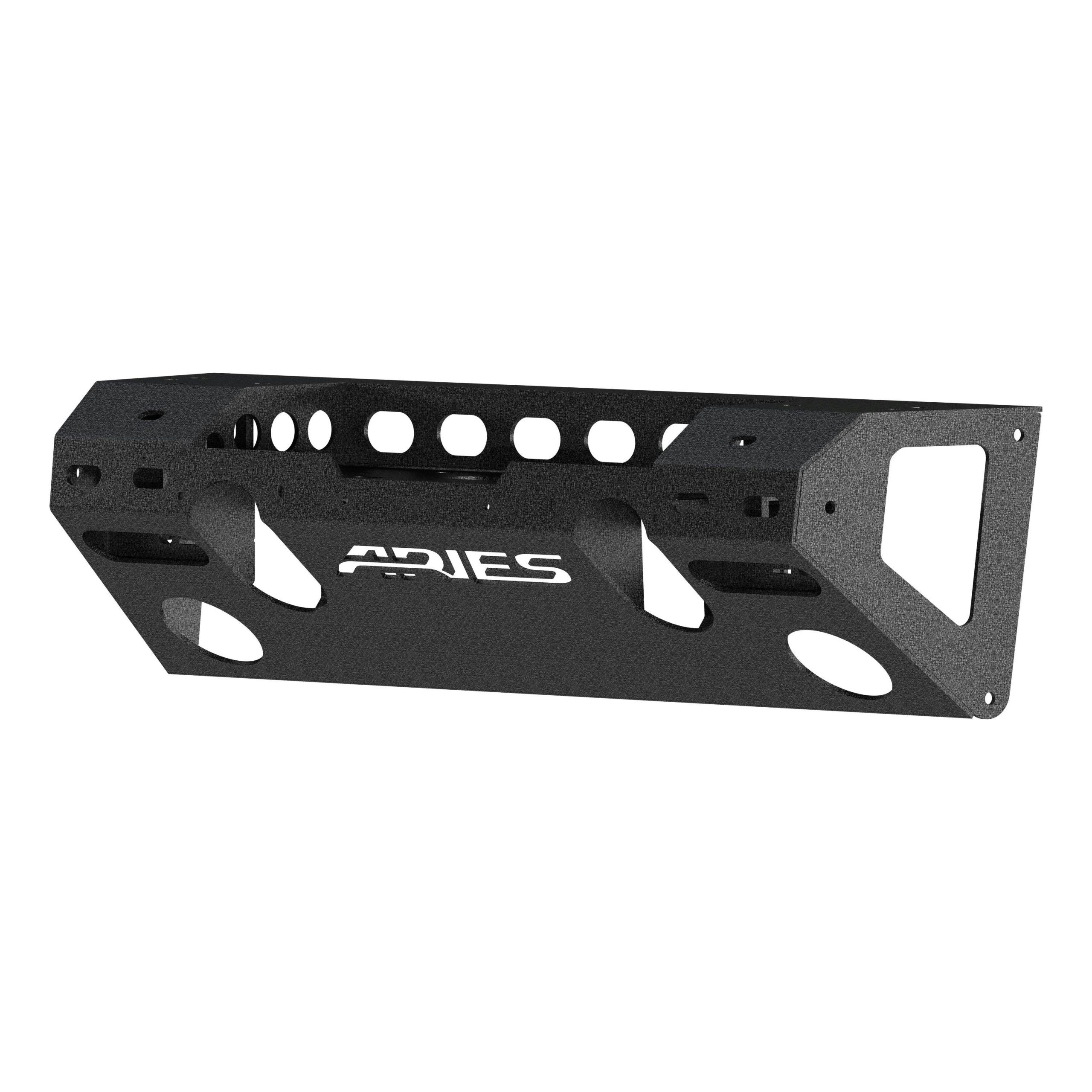 ARIES 2081003 TrailChaser Jeep Wrangler JL; Gladiator Steel Front Bumper Center Section