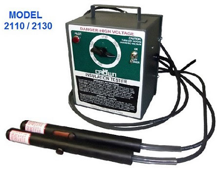 HIPOT Insulation Testers115v, 50-60 Hertz, 7 Position Voltage Selection, No Automatic Breakdown Feature