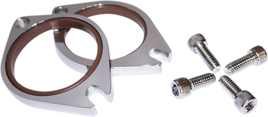 DRAG SPECIALTIES Intake Flange with Seals - Zinc - Pair I18-0296CK