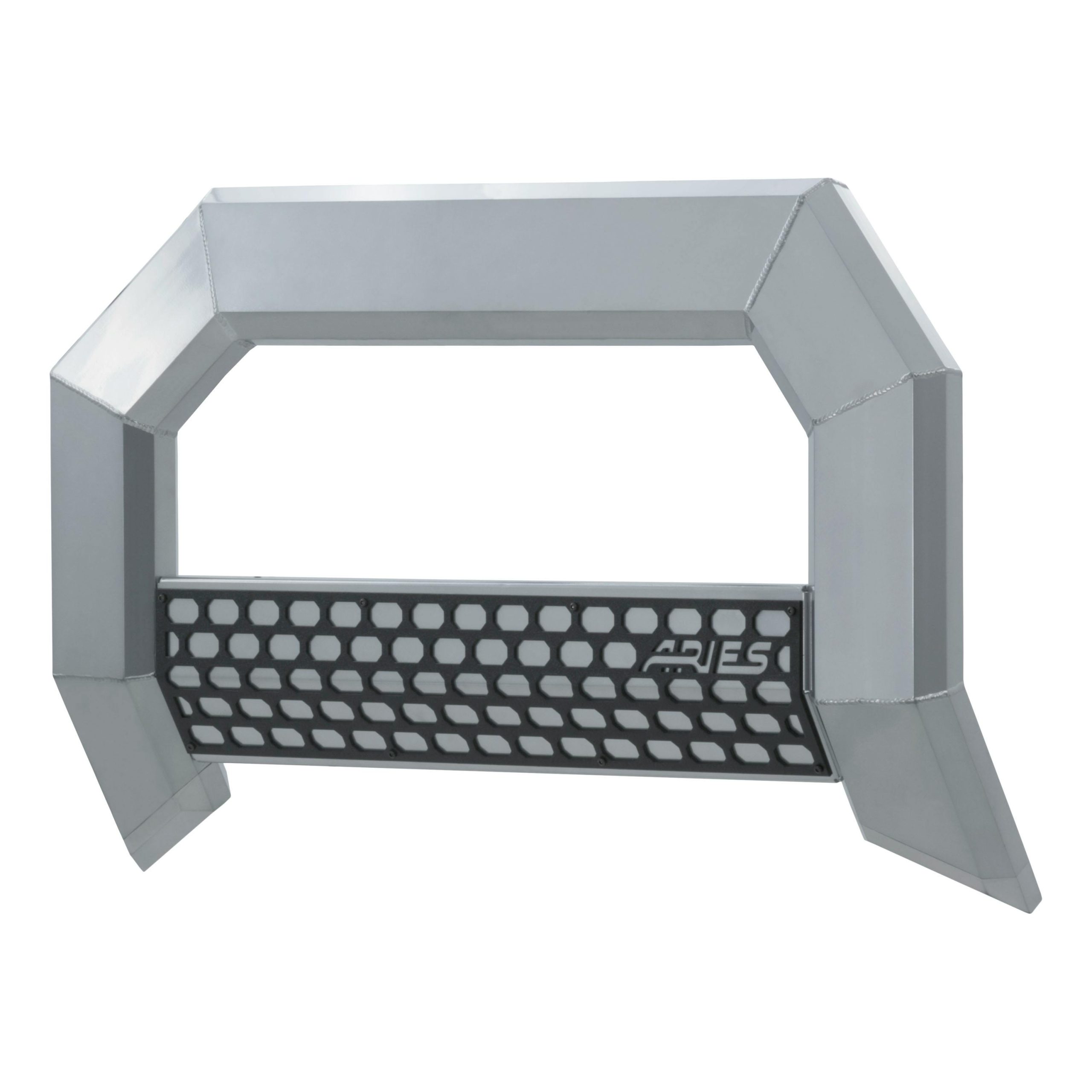 ARIES 2152100 AdvantEDGE 5-1/2in. Chrome Aluminum Bull Bar with Lights; Select Toyota Tundra