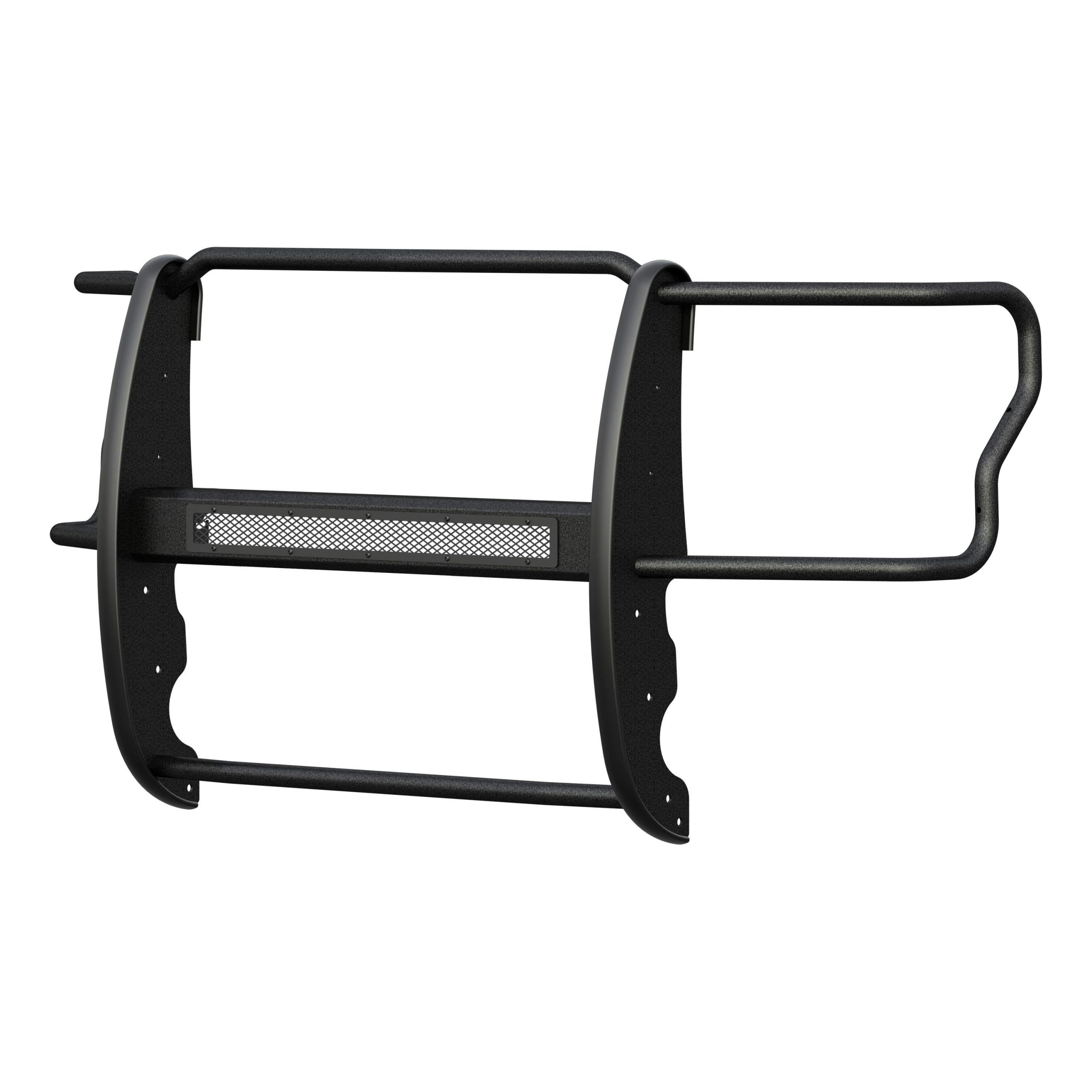 ARIES 2170014 Pro Series Black Steel Grille Guard with Light Bar, Select Ford Super Duty