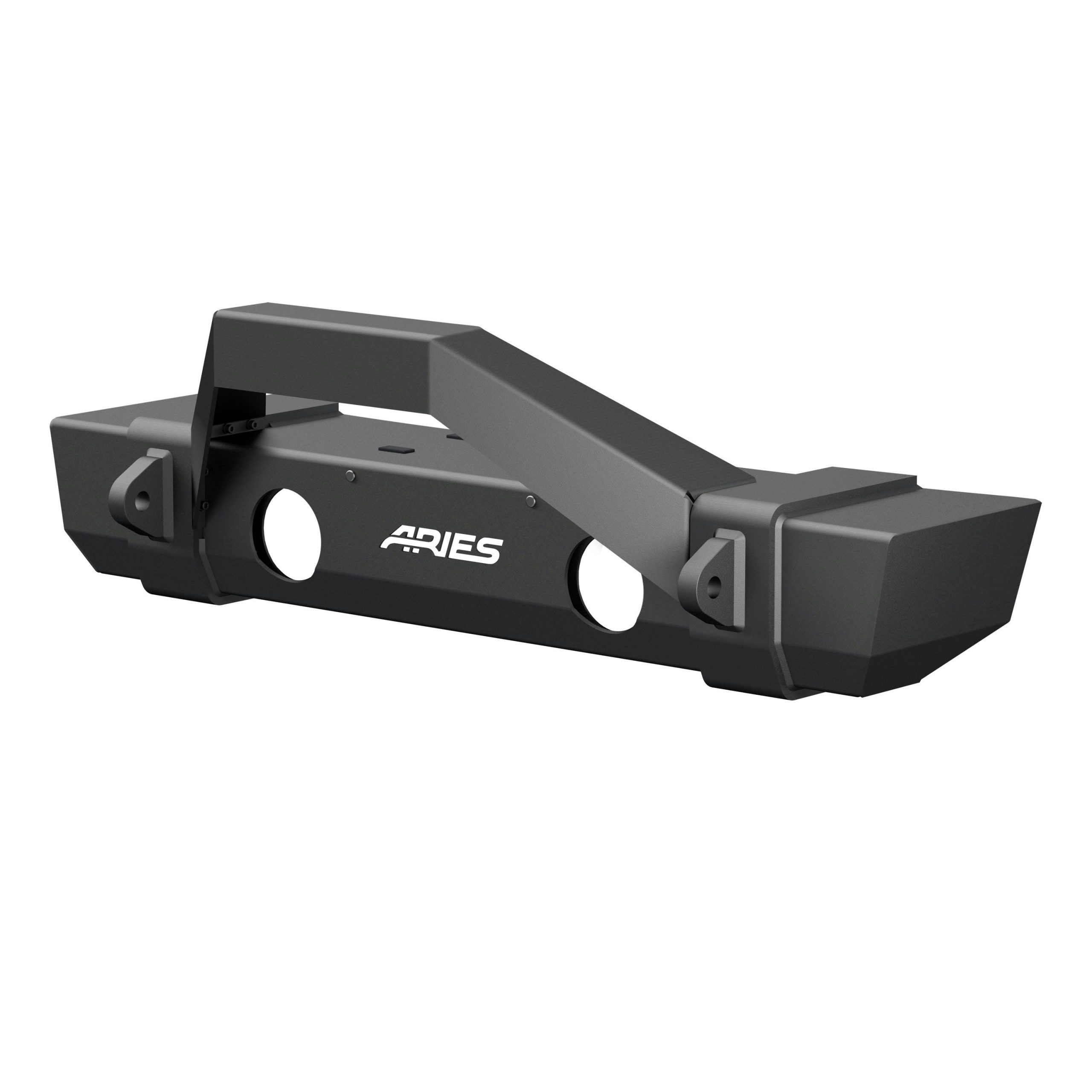 ARIES 2186002 TrailCrusher Jeep JL, Gladiator Steel Front Bumper with Brush Guard, 12.5K