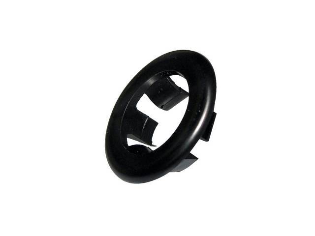 Door Lock Knob Grommet, Black