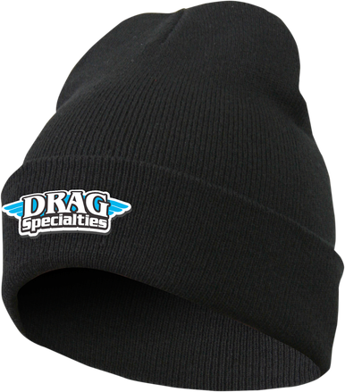 THROTTLE THREADS Drag Specialties Stocking Cap - Black DRG23B12BKOR