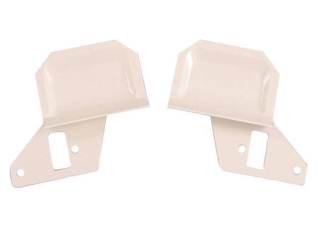 Inside Door Handle Trim Plate, White