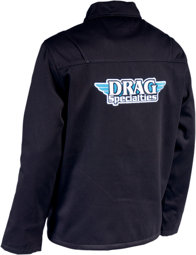 THROTTLE THREADS Drag Specialties Shop Jacket - Black - 2XL DRG19J28BK2R