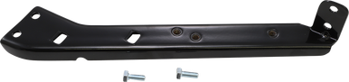DRAG SPECIALTIES Left Saddlebag Rail Support Bracket - Black S77-0135GBL