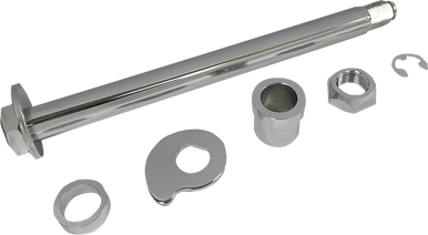 DRAG SPECIALTIES Axle - Rear - Chrome - '02-'07 FLT W16-0349