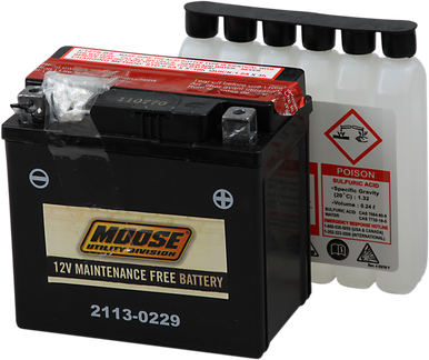 MOOSE UTILITY AGM Battery - YTZ7S MTZ7S-BS