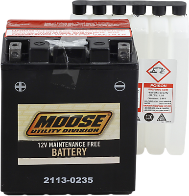 MOOSE UTILITY AGM Battery - YTX14AH-BS MTX14AH-BS