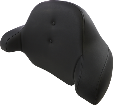 SADDLEMEN Tour-Pak‚Â Backrest Pad - Road Sofa Pillow Top Seat - Black 814-07-TPACK-PT
