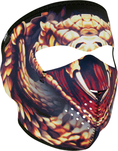 ZAN HEADGEAR Face Mask - Snake WNFM475