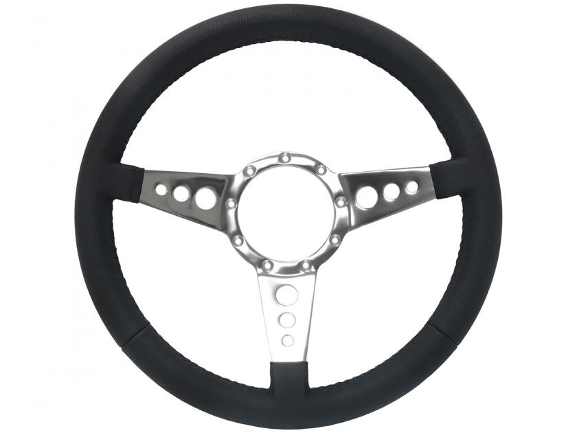Auto Pro USA VSW 9-Bolt Premium Leather Steering Wheel ST3056