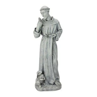 24″ Joseph’s Studio Religious St. Francis of Assisi Garden Statue – Spiritual Ambiance and Versatility