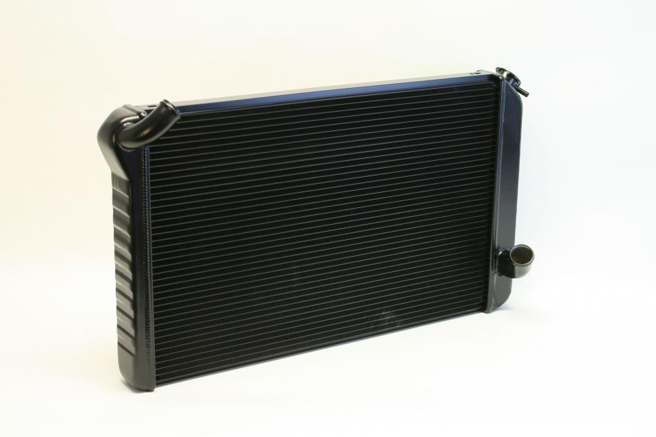 DeWitts 1973-1976 Chevrolet Corvette Direct Fit Radiator Black, Manual 32-1239073M