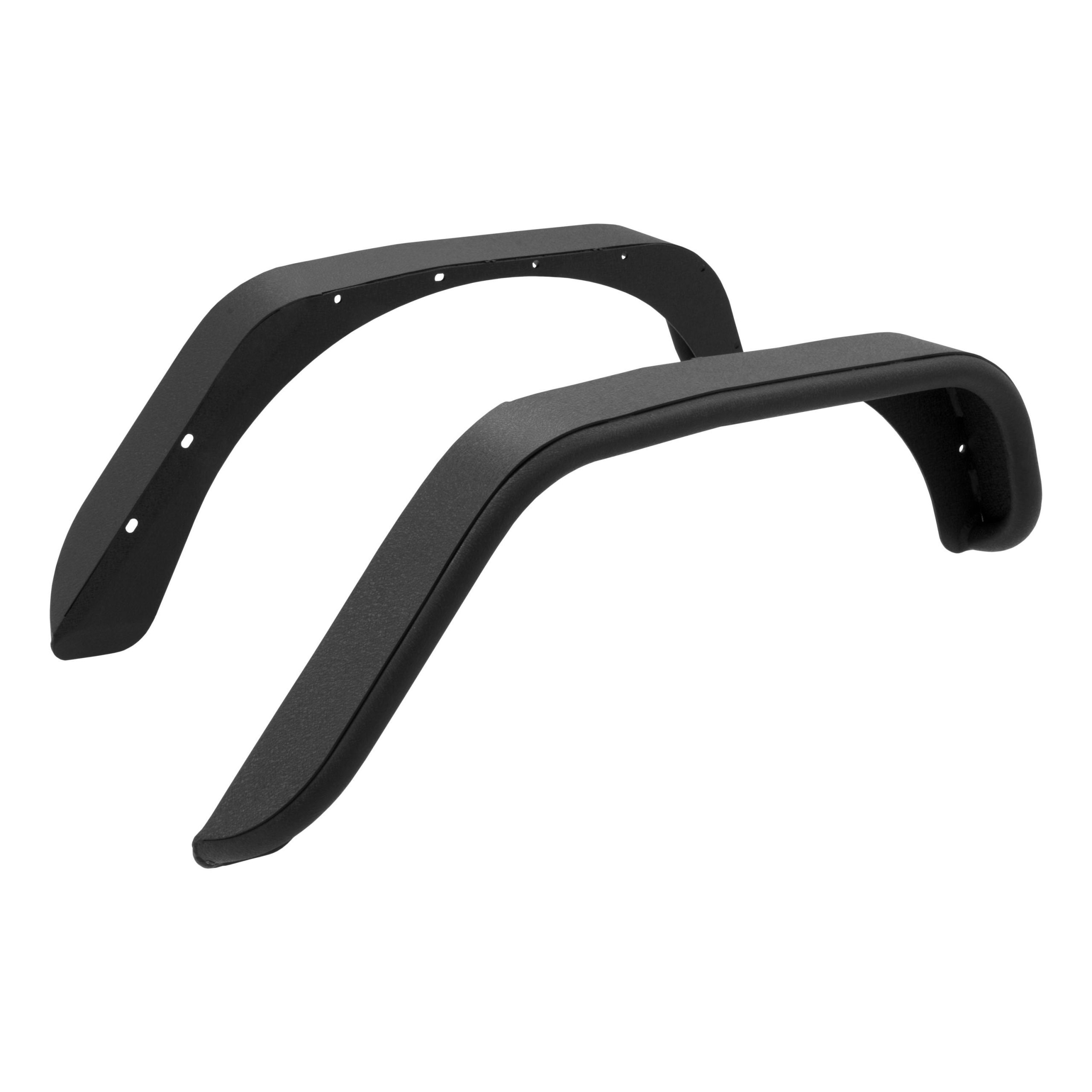 ARIES 2500201 Jeep Wrangler JK Textured Black Aluminum Rear Fender Flares