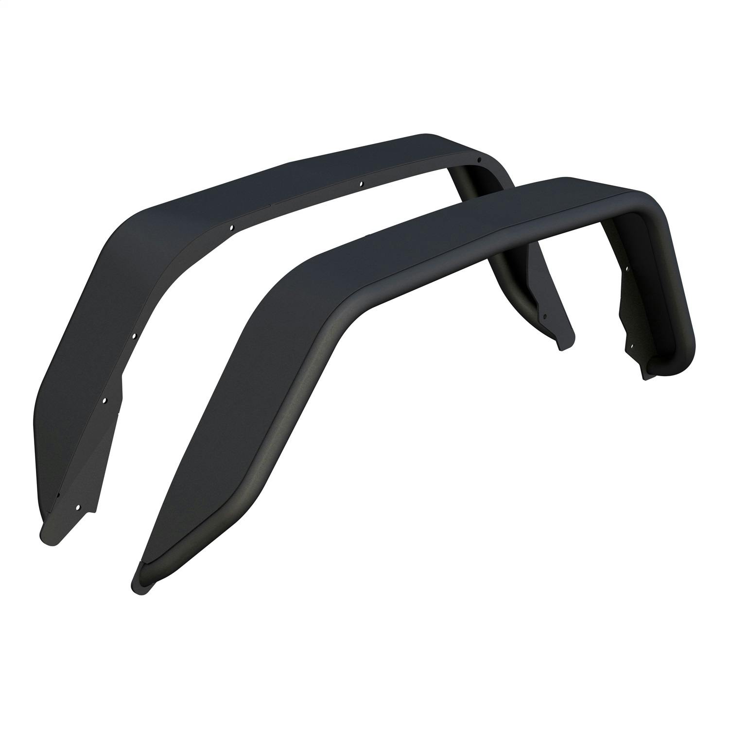 ARIES 2500207 Jeep Gladiator JT Textured Black Aluminum Rear Fender Flares