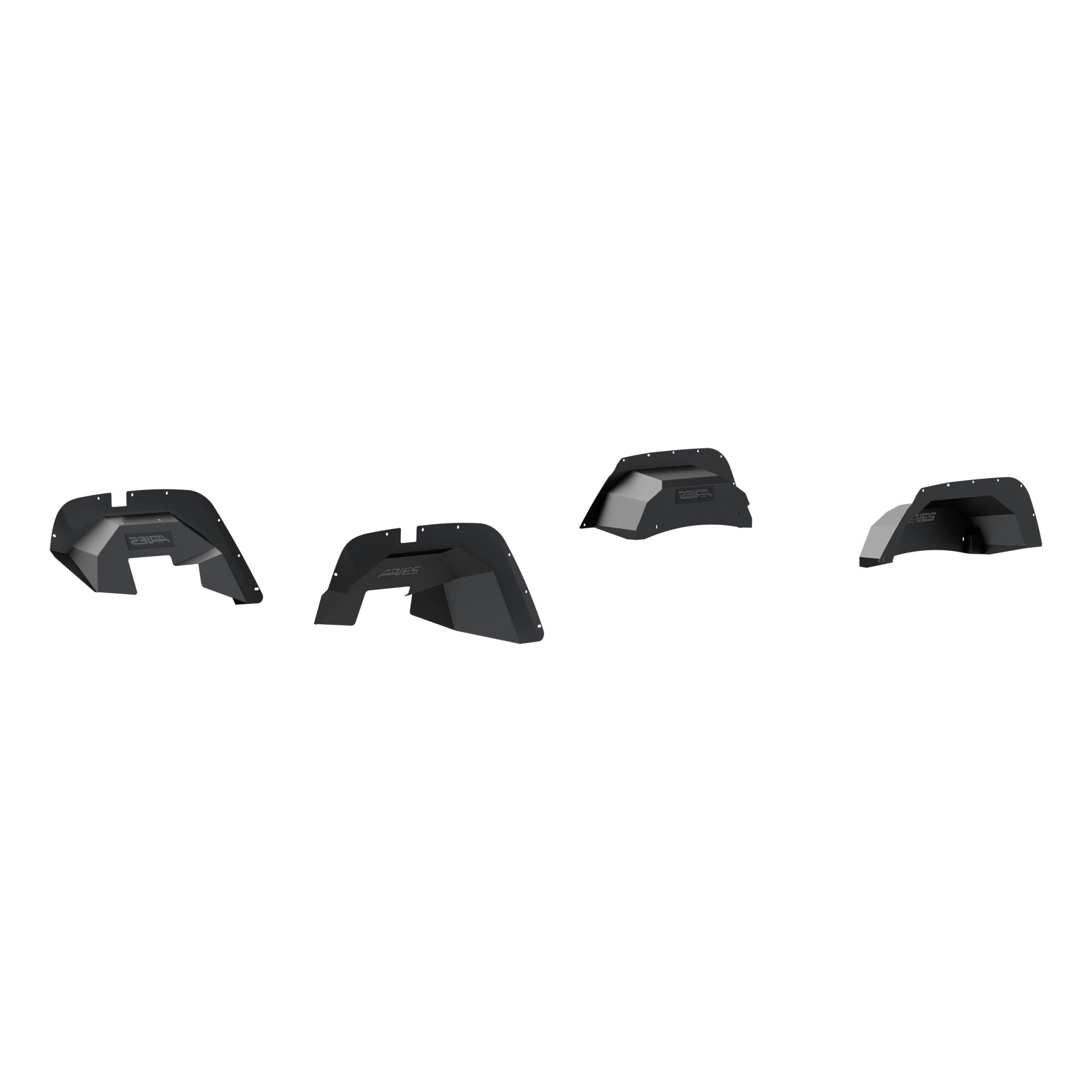 ARIES 2500450 Jeep Wrangler JK Aluminum Front and Rear Inner Fender Liners