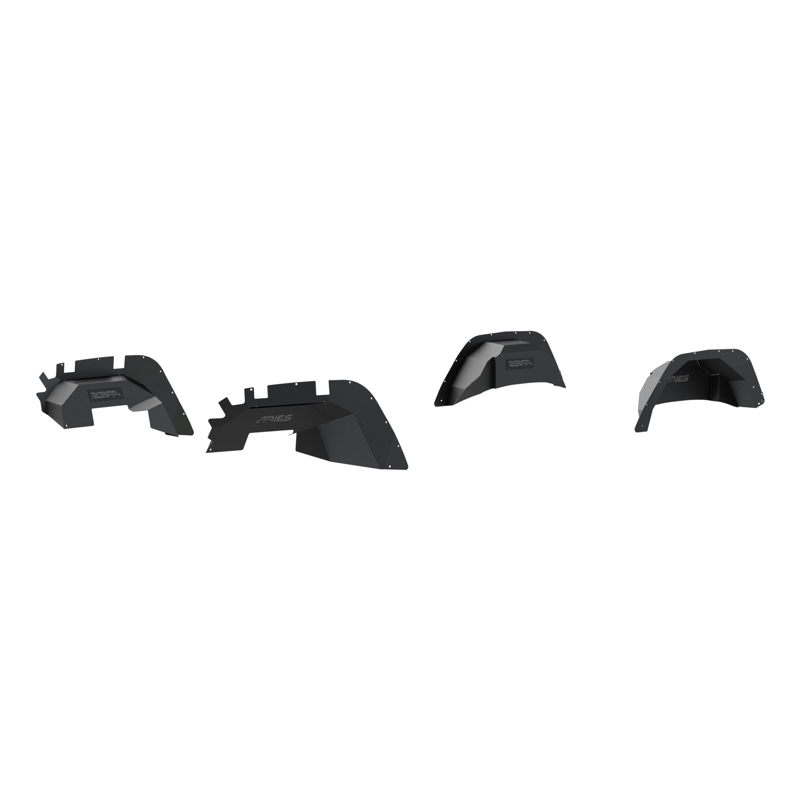 ARIES 2500650 Jeep Wrangler JL Aluminum Front and Rear Inner Fender Liners