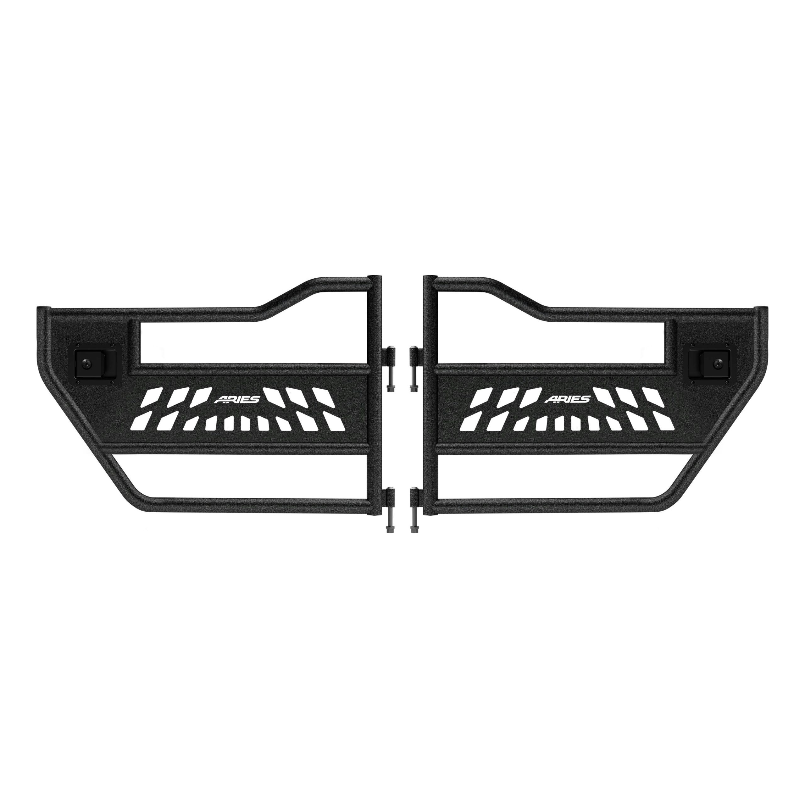 ARIES 25009 Jeep Wrangler JK Aluminum Rear Tube Doors