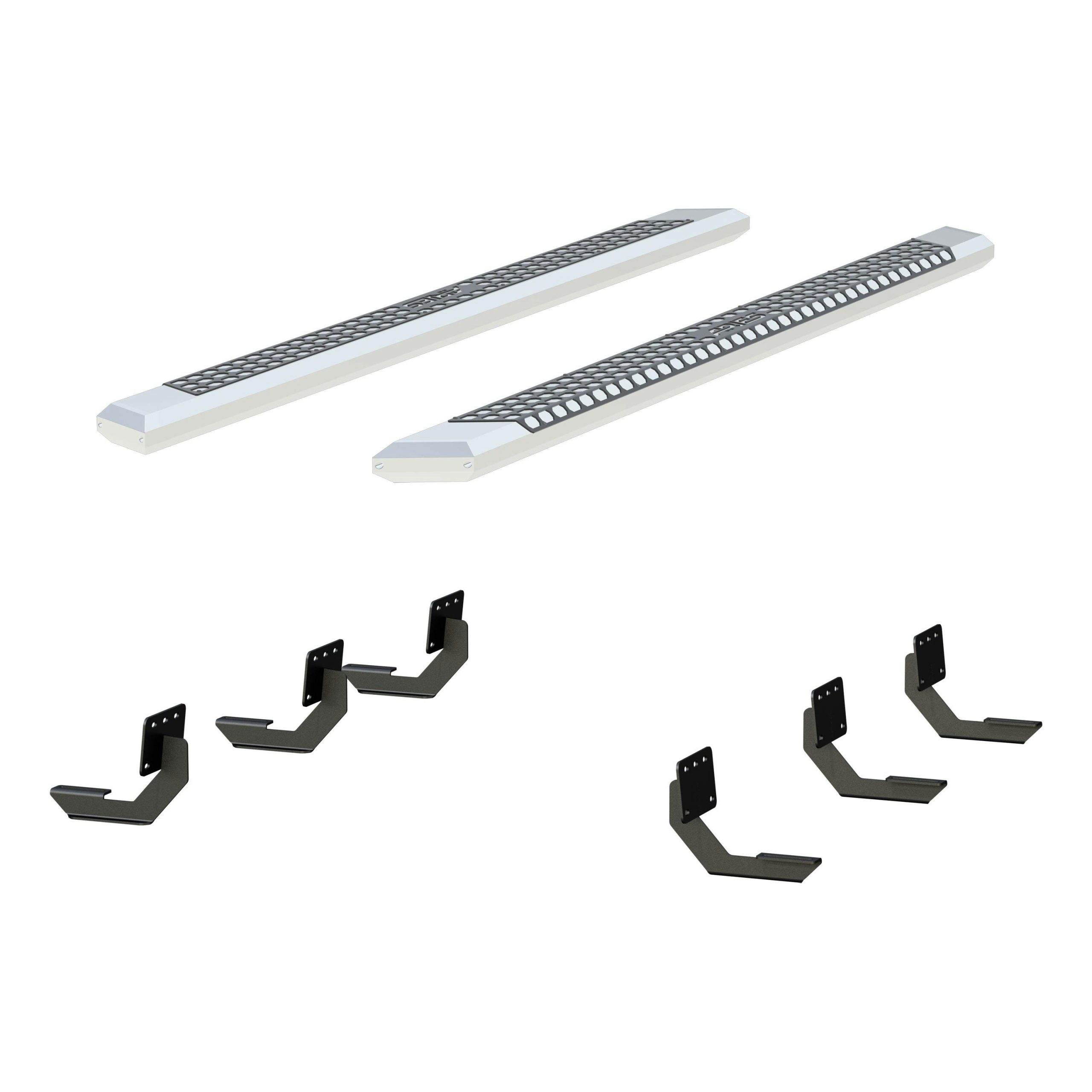 ARIES 2555049 AdvantEDGE 5-1/2" x 91" Chrome Aluminum Side Bars, Select Ram 1500 Crew Cab