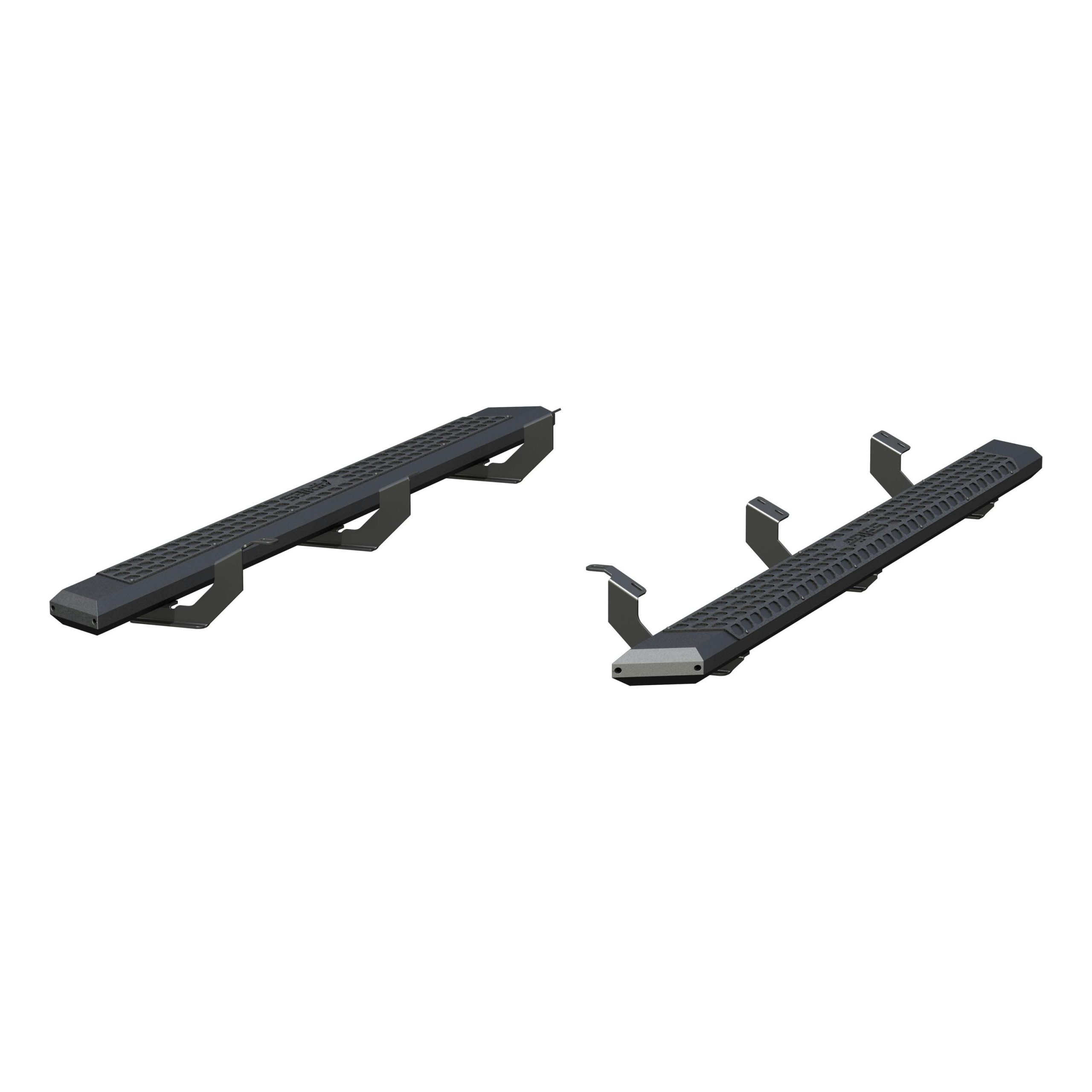 ARIES 2556025 ARIES 2556025 AdvantEDGE Black Aluminum 85-Inch Truck Running Boards; Select Toy