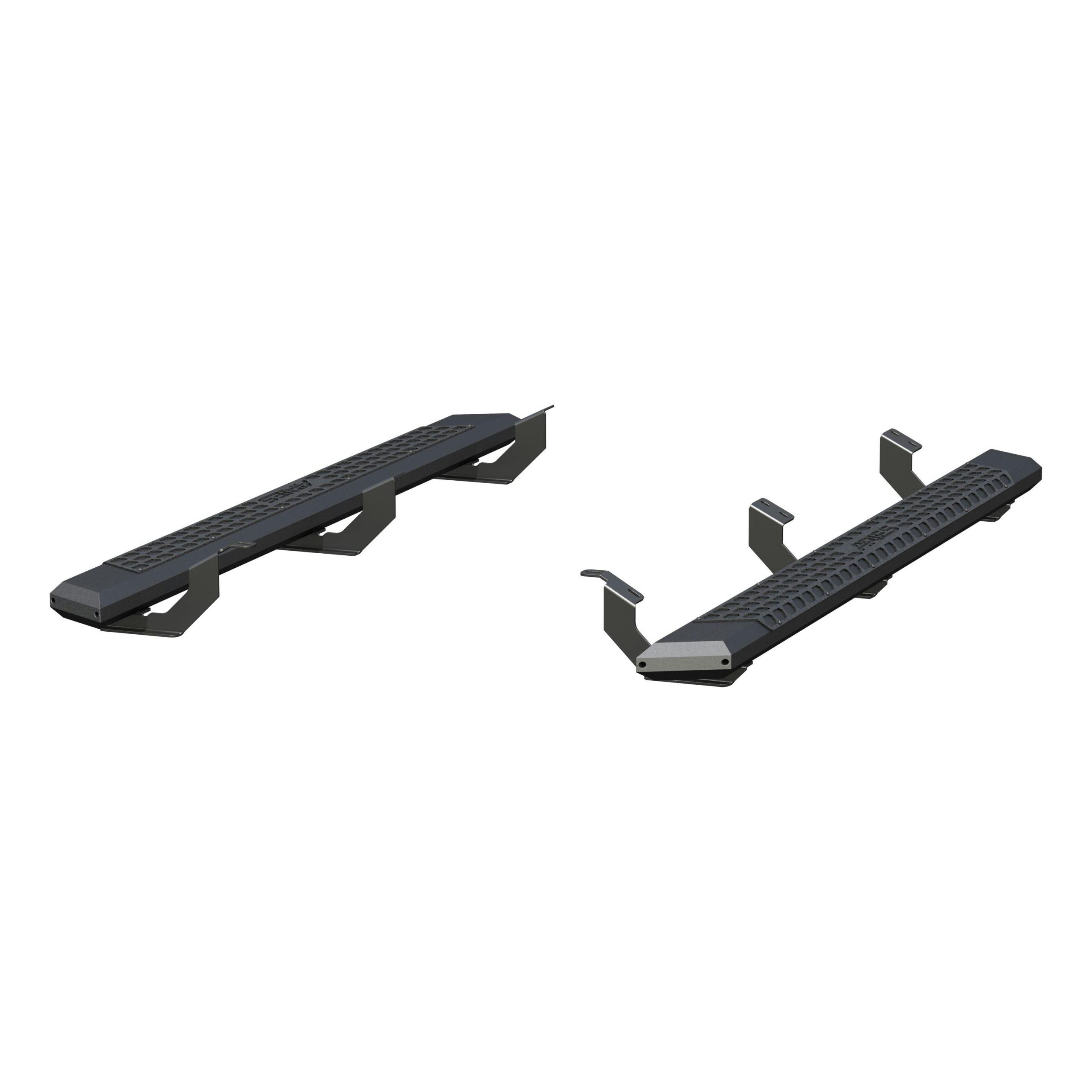 ARIES 2556027 AdvantEDGE 5-1/2" x 75" Black Aluminum Side Bars, Select Toyota Tacoma