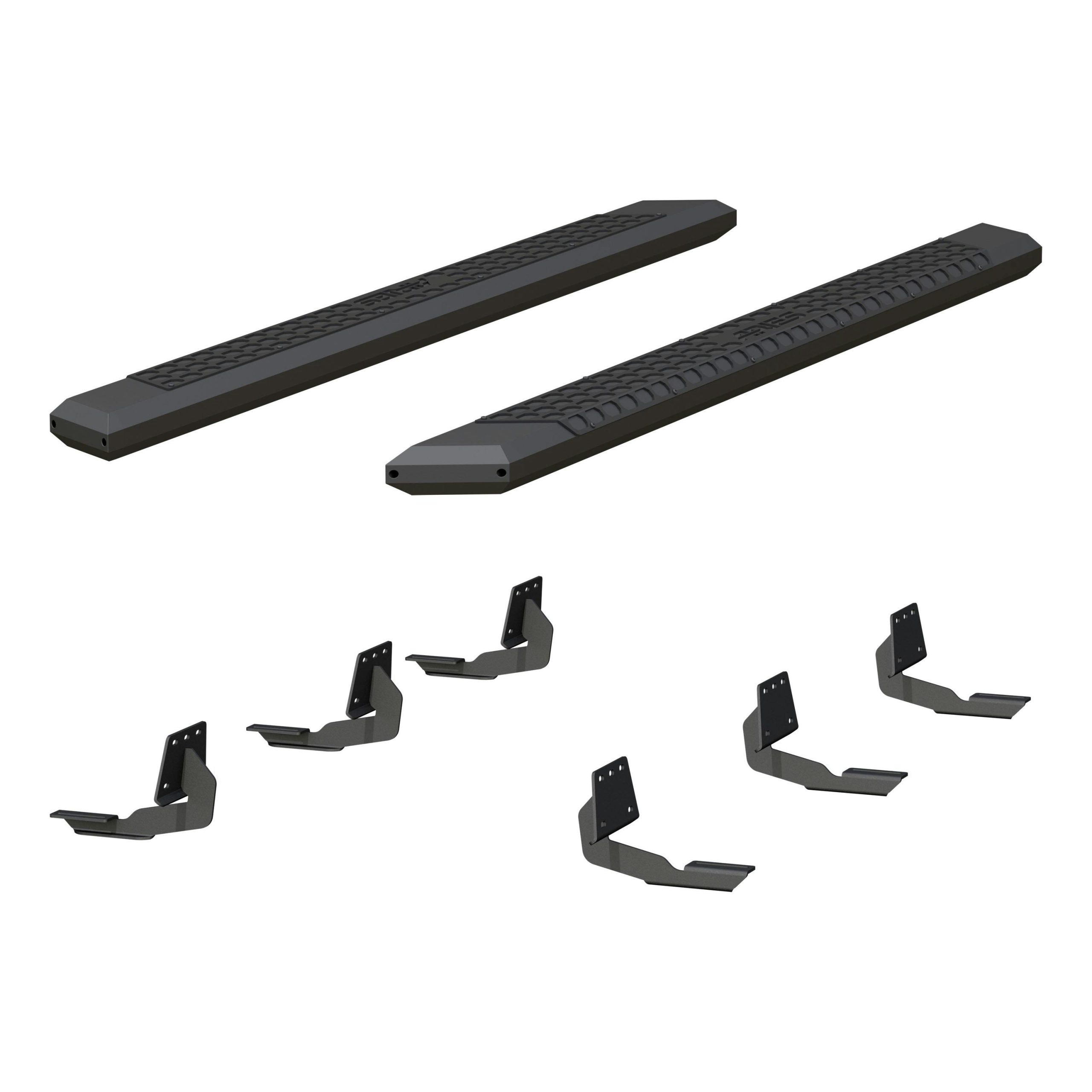 ARIES 2556050 AdvantEDGE 5-1/2" x 75" Black Aluminum Side Bars, Select Ram 1500
