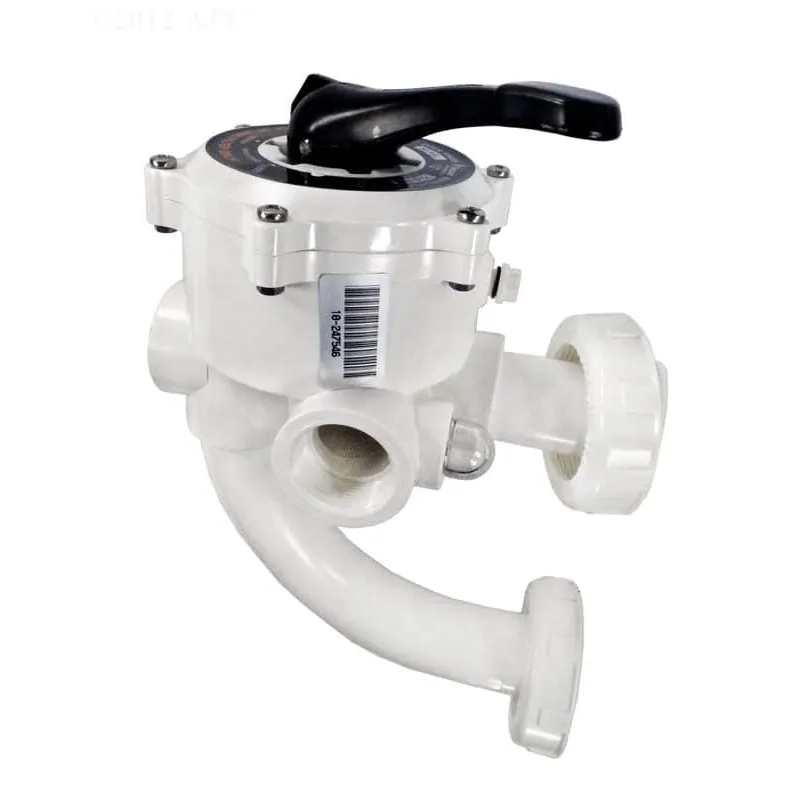 Pentair Multiport Backwash Valve, 1-1/2 in., Preplumbed for Sand Filters (261173)