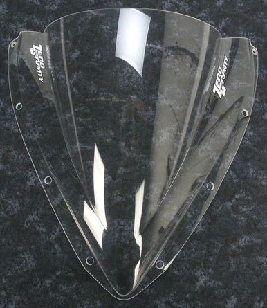 ZERO GRAVITY Double Bubble Windscreen - Clear - F3 16-763-01