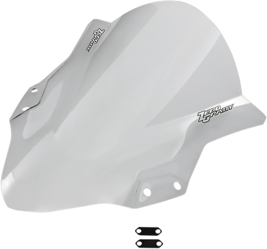 ZERO GRAVITY Double Bubble Windscreen - Clear - Ninja 400 16-283-01