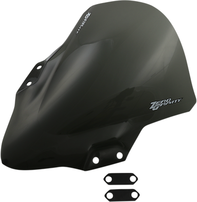 ZERO GRAVITY Corsa Windscreen - Smoke - Ninja 400 24-283-02