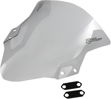 ZERO GRAVITY Corsa Windscreen - Clear - Ninja 400 24-283-01