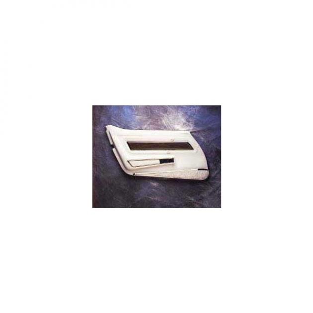 CA 1976 Chevrolet Corvette Door Panel Deluxe with Teak Insert LH