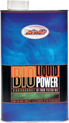 Twin Air Bio Liquid Power Filter Oil 1L for All Off-Road Vehicles 159017