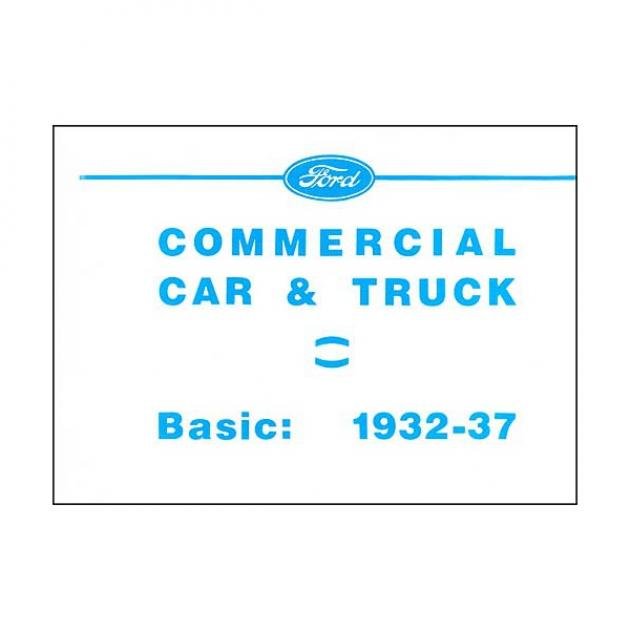 Ford Commercial Car & Truck - 32 Pages - 11 X 8-1/2
