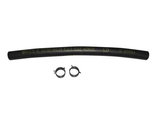 Power Brake Booster Vacuum Hose, concours, dated