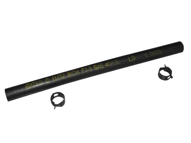 Power Brake Booster Vacuum Hose, concours, dated 5/2/69