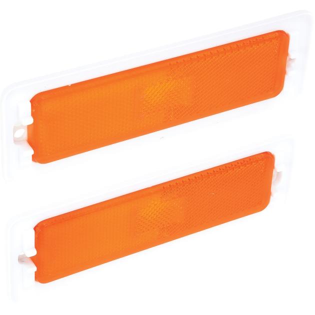 1970-74 Nova, Apollo, Omega, Ventura, Front Side Marker Lamp, Amber, Pair