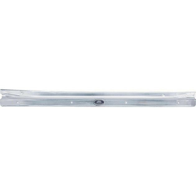 1968-79 Nova, Ventura, Omega, Skylark, Door Sill Plate, 2 Door, w/Rivited Emblem, RH Passenger Side