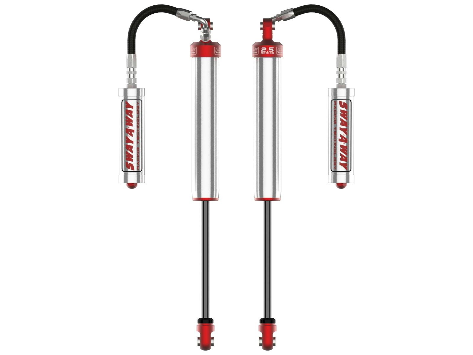 AFE 302-0056-10 Sway-A-Way 2.5 Rear Shock Kit w/ Remote Reservoirs for 0-1.5 IN Lift