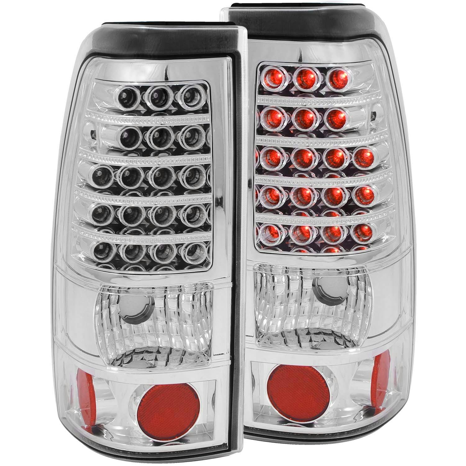 AnzoUSA 311011 LED Taillights Chrome