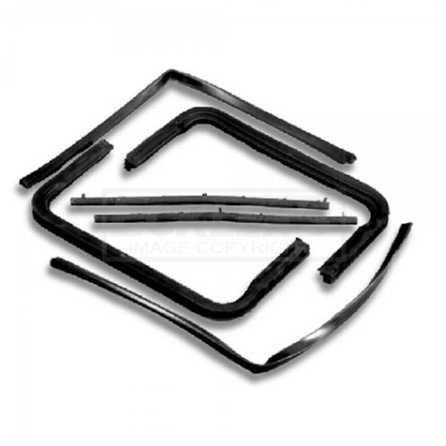 Chevy Weatherstrip Set, Vent Window, Sedan & Wagon, Best Quality, 1955-1957