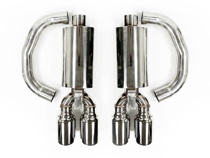 Auto Pro USA 1984-1985 Chevrolet Corvette NXT Step Performance Exhaust System, 3.5 in. Double Wall Design, 50 State Legal / California Emissions Compliant EX3035A