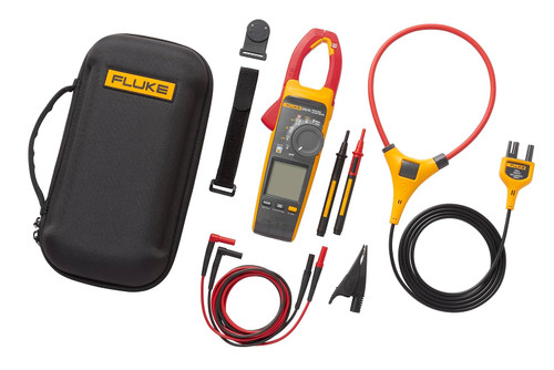 Fluke 378FC 1000 Amps, AC/DC TRMS Non-Contact Voltage Wireless Clamp w/PQ Indicator & iFlex