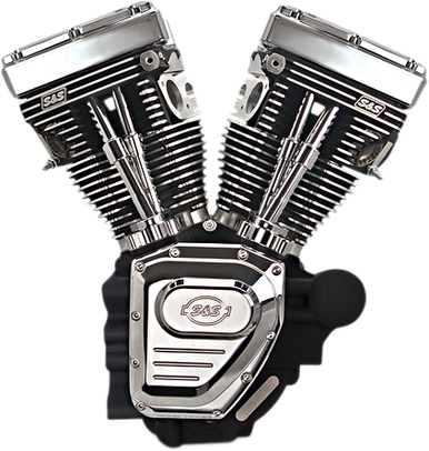 S&S CYCLE T124LC Series Long Block Engine 310-0401A