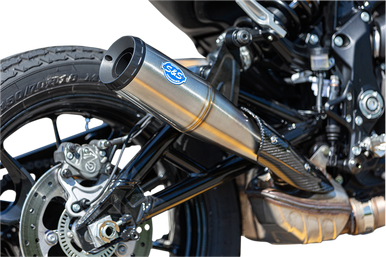 S&S CYCLE Stainless Steel Grand National Muffler for FTR 1200 550-0854