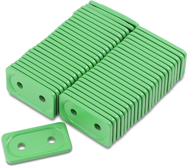 Woody's Double Grand Digger Support Plates Green 48 Pack ADG-3780-48