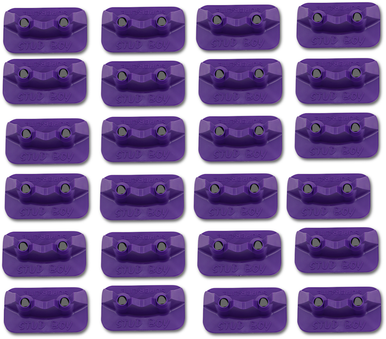 Stud Boy Double Backer Plates for Single Ply Tracks 24 Pack 2522-P1-PUR